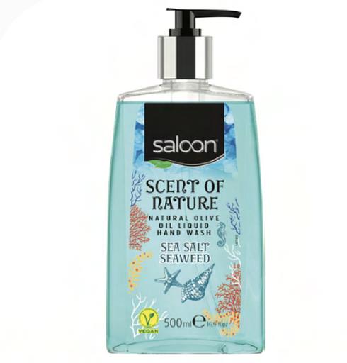 Saloon Жидкое мыло 500 мл (Морская соль и водоросли) ОПТ фото 1