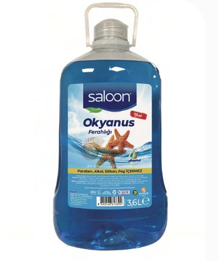 Saloon Жидкое мыло 3,6 л (Свежесть океана) ОПТ фото 1