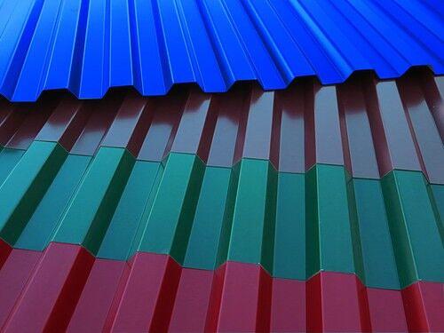 Профлист С8 1200х3000 мм 0,55–0,7 мм, цветной фото 1