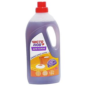 "ЧИСТОЛЮБ" Средство для мытья полов «Сирень» 252621 (1 л) фото 1