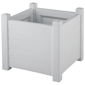 Кашпо "Прованс" (48*50*50см) (белый) фото 1