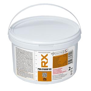 Клей влагостойкий PVA Столяр D3 Formula RX (2 кг) фото 1