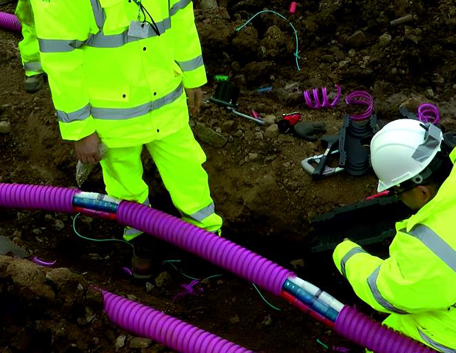 Высокопрочная кабельная труба спиральная многоканальная - ВКТС 4x28 фото 2