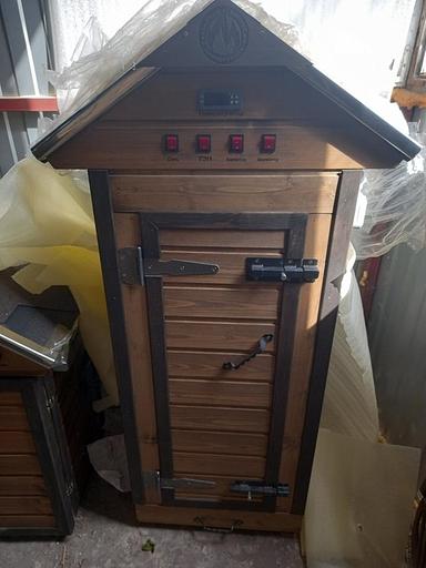 Коптильня для горячего и холодного копчения «Дачная» 200 НД фото 2