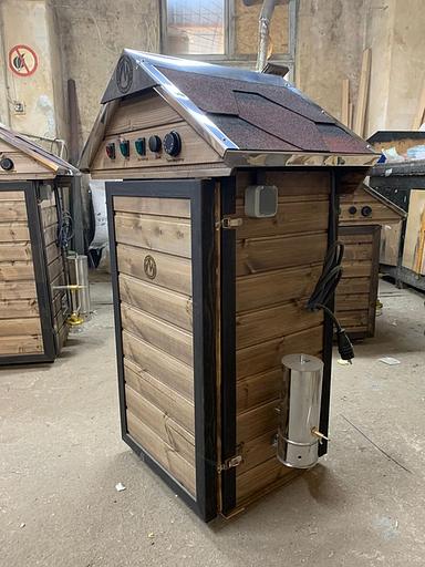 Коптильня для горячего и холодного копчения «Дачная» 90 НД фото 3