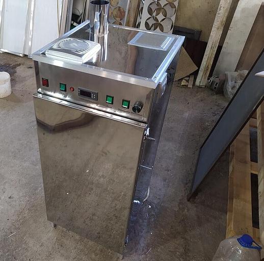 Коптильня для горячего и холодного копчения «Бизнес» 120 ННП фото 2