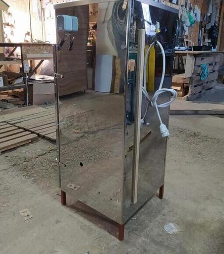 Коптильня для горячего и холодного копчения «Бизнес» 120 ННП фото 3