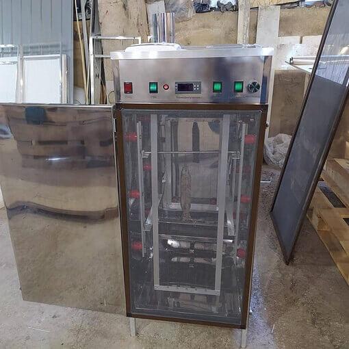 Коптильня для горячего и холодного копчения «Бизнес» 120 ННП фото 4