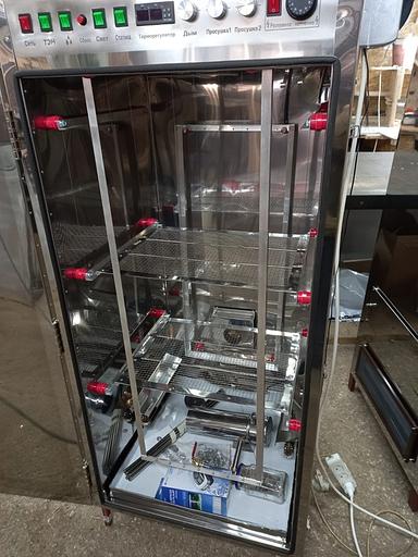 Коптильня для горячего и холодного копчения «Бизнес» 550 ННП фото 4