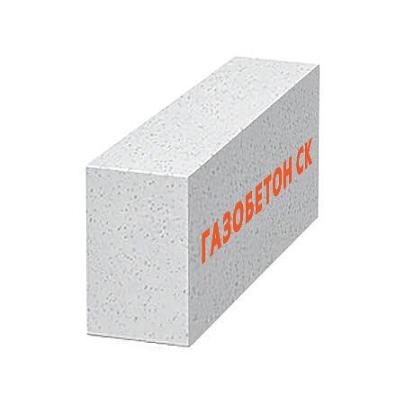 Газобетон СК прямой D400 (B2,5) 600x250x200 мм фото 1