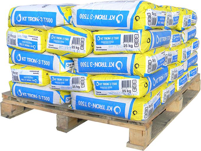 Тиксотропный ремонтный состав для бетона КТтрон-3 Т500 фото 2