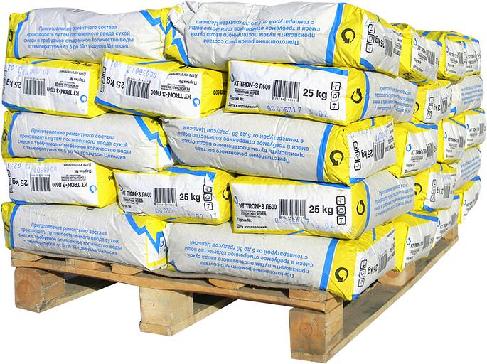 Литьевой высокопрочный ремонтный состав КТтрон-3 Л600 фото 2
