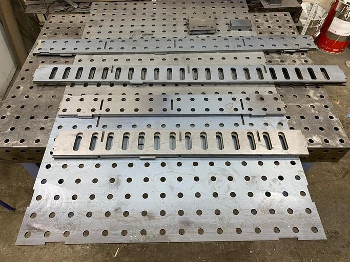 Столешница сварочного стола Кит набор 2000×1000×100 мм фото 1