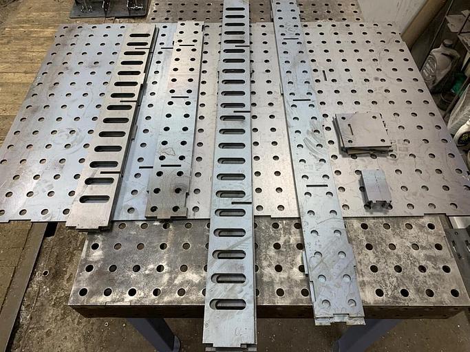 Столешница сварочного стола Кит набор 2000×1000×100 мм фото 2