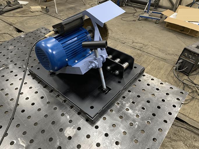 Станок зачистной для профильных и круглых труб до 160 мм (ЗС-160) фото 5