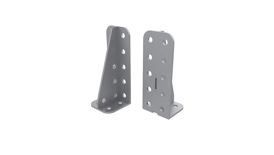 Упор угловой 90 градусов L = 250 мм опт фото 1