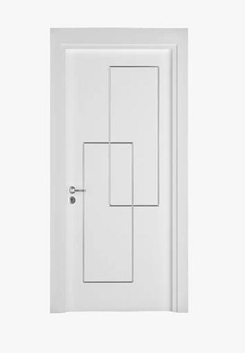 Глухое полотно «Квадро», белая эмаль 2000 мм ОПТ фото 1