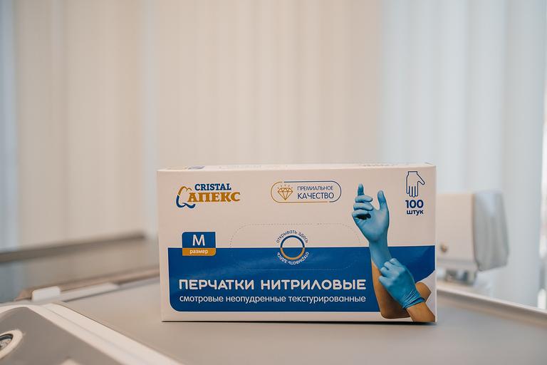Нитриловые перчатки смотровые фото 6