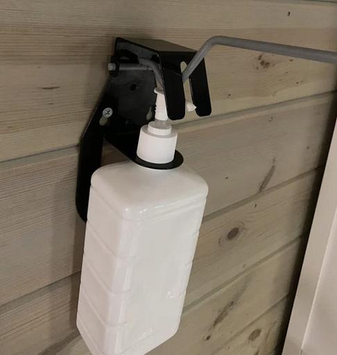 Флакон ПЭТ 1 литр, плотный ровный со спреем пальчиковым, Опт фото 1