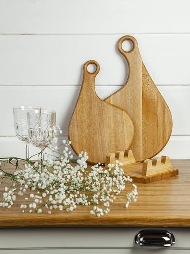 Набор разделочных досок на подставке фото 1