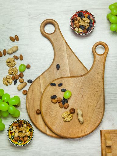 Набор разделочных досок на подставке фото 4