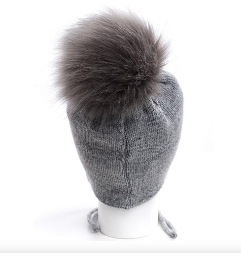 Шапка детская на зиму с завязками - Meeks, Опт фото 3