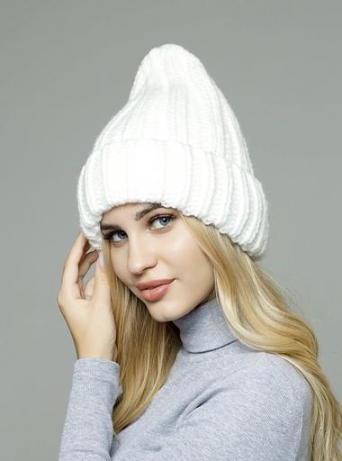 Шапка женская зимняя вязаная - Meeks, Опт фото 3