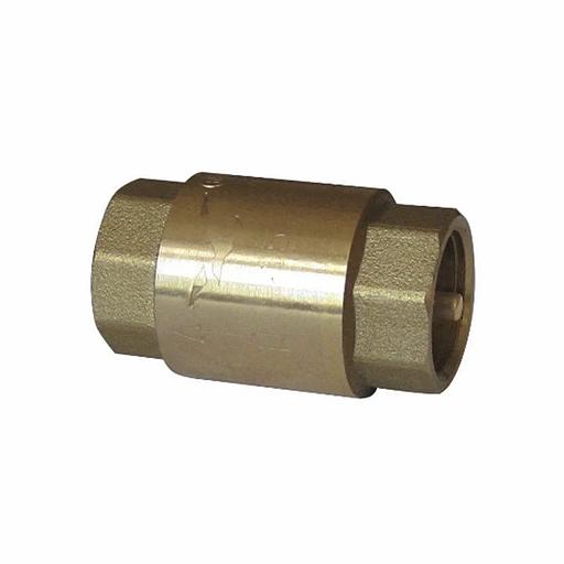 Клапан обратный латунный, пружинный SGL, Ду 15 ОПТ фото 1