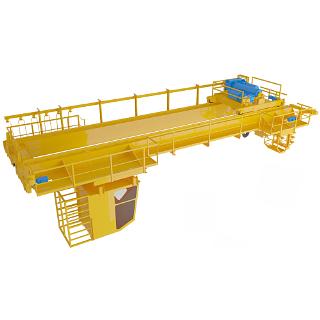 Мостовые краны двухбалочные опорные общего назначения фото 1