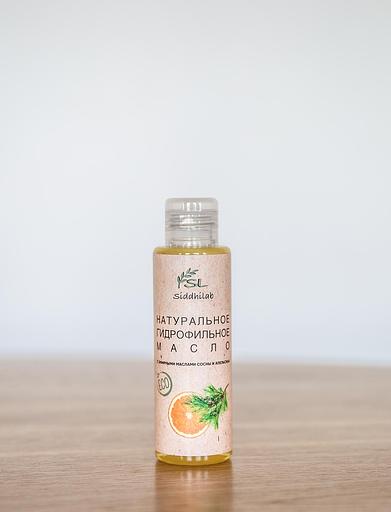 Натуральное гидрофильное масло с экстрактом сосны и апельсина 100 мл Siddhilab опт фото 3