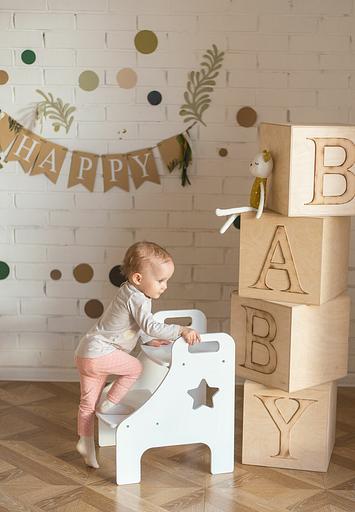 Детский стульчик-парта-ступенька ОПТ фото 2