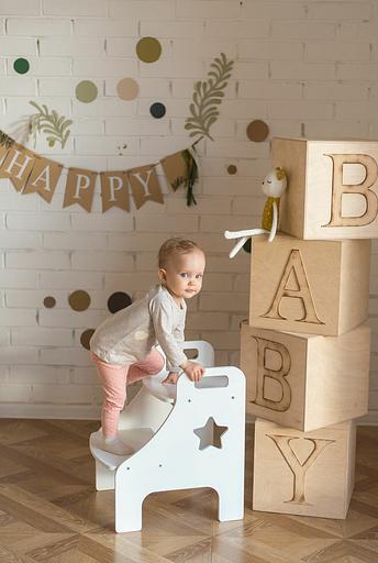 Детский стульчик-парта-ступенька ОПТ фото 5