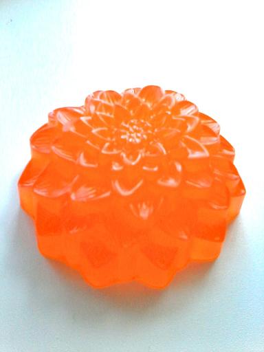 Глицериновое мыло с ароматом гуава-цитрус «Георгин» 100 г опт фото 1