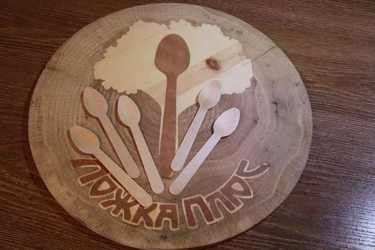 Ложка десертная одноразовая 140 мм ОПТ фото 1