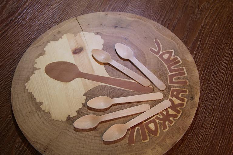 Ложка десертная одноразовая 140 мм ОПТ фото 3