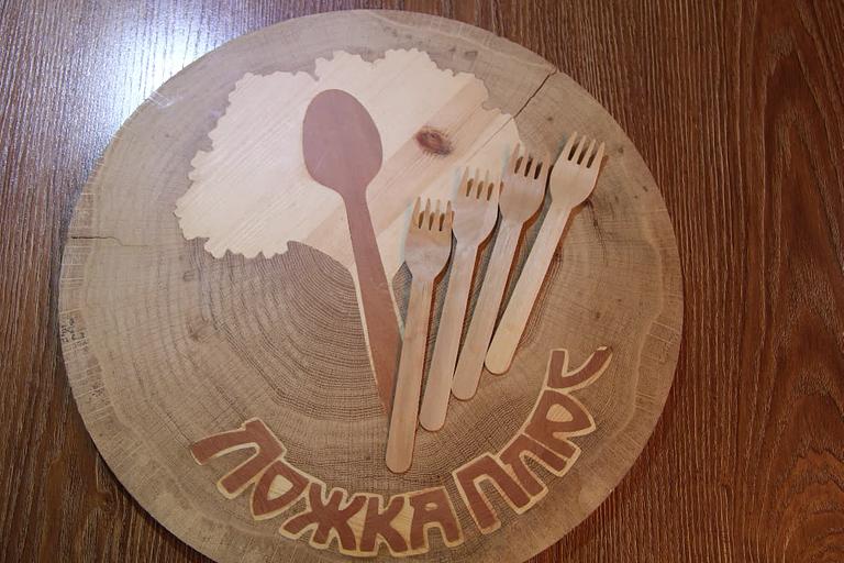 Вилка одноразовая 160 мм ОПТ фото 1