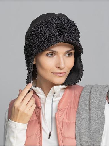 Шапка ушанка женская зимняя утепленная искусственным мехом опт фото 1