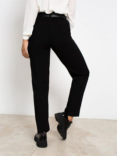 Брюки женские классические штаны с высокой посадкой резинкой ОПТ фото 1