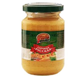 Горчица русская стекло 180 г ОПТ фото 1