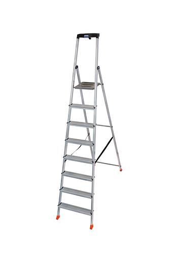 Стремянка с большой полкой, 8 ступеней SAFETY фото 1