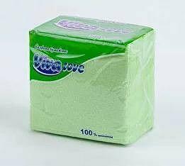 Салфетки бумажные салатовый 70 листов опт фото 1