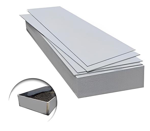 Шифер плоский 550х1570х8 мм, прессованный фото 1