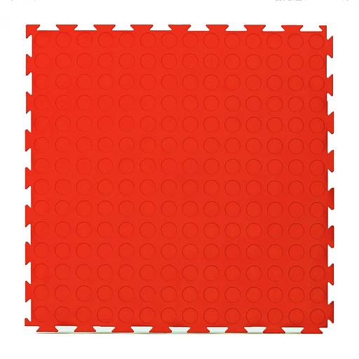 Sensor Yoga – спортивное эластичное покрытие, Цвет Красный RAL 3020, Толщина модуля 7 мм. фото 1