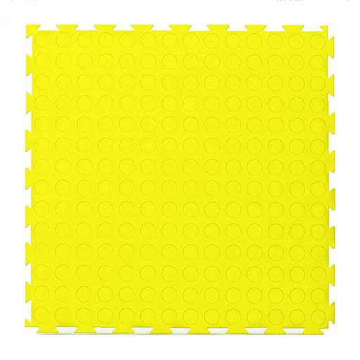 Sensor Yoga – спортивное эластичное покрытие, Цвет Желтый RAL 1016, Толщина модуля 7 мм. фото 1