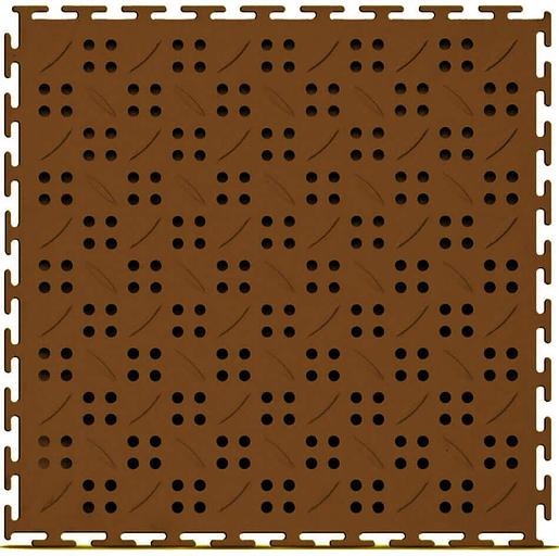 Canal – дренажное прочное покрытие, Цвет Коричневый RAL 8025, Толщина модуля 12 мм. фото 1