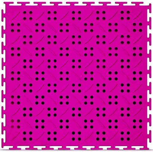 Canal – дренажное прочное покрытие, Цвет Розовый RAL 4010, Толщина модуля 12 мм. фото 1