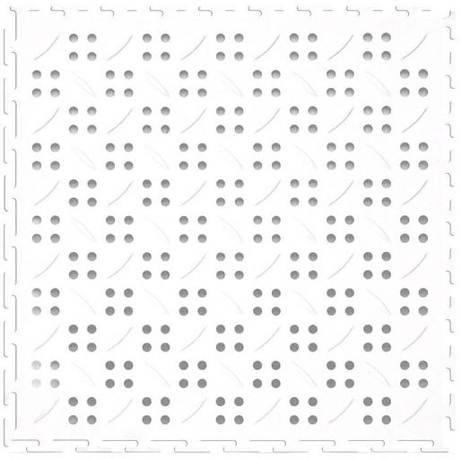 Canal – дренажное прочное покрытие, Цвет Белый RAL 9003, Толщина модуля 12 мм. фото 1