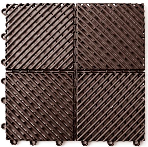 City – модульное уличное покрытие, Цвет Коричневый RAL 8025, Толщина модуля 12 мм. фото 1