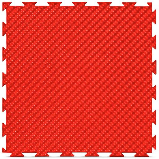 Factor – универсальное напольное покрытие, толщина 6 мм, Цвет Красный RAL 3020, Толщина модуля 6 мм. фото 1