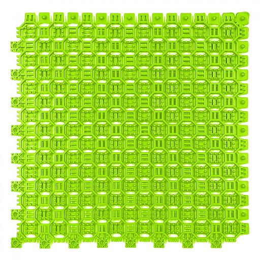 Optima Duos – грязезащитное двустороннее покрытие, толщина 9 мм, Цвет Салатовый RAL 6018, Толщина модуля 9 мм. фото 1